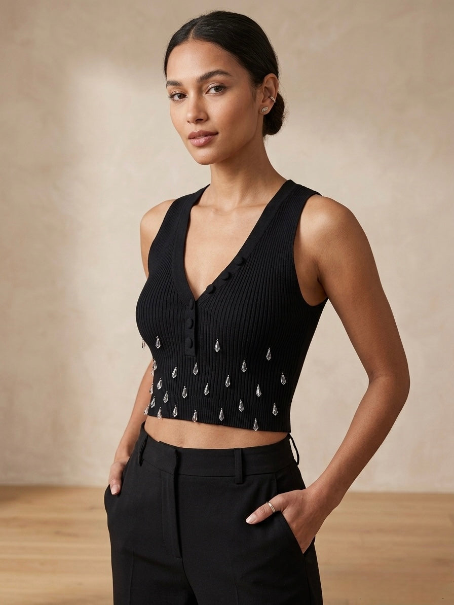 The First Rain Knit Tank